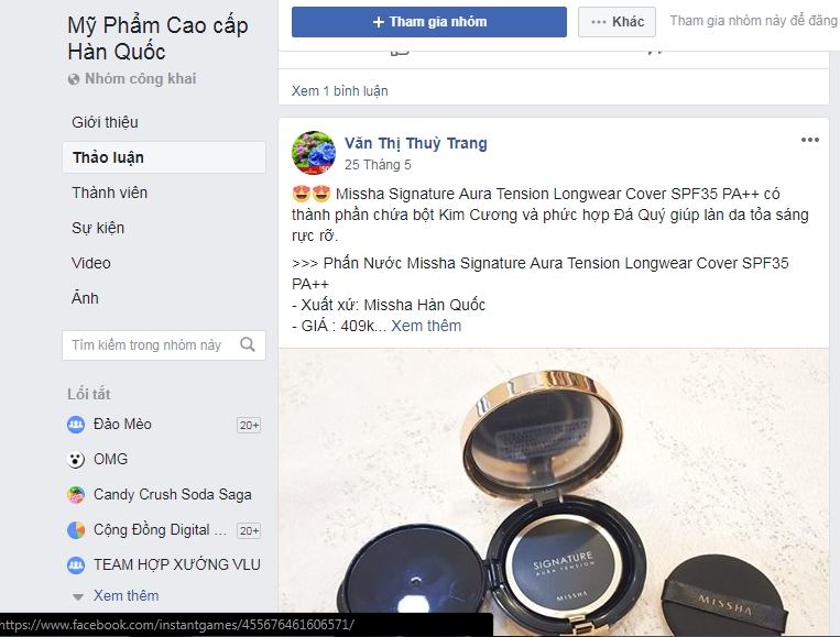 bán hàng trên nhóm - Kinh nghiệm kinh doanh lĩnh vực mỹ phẩm chi tiết từ A-Z