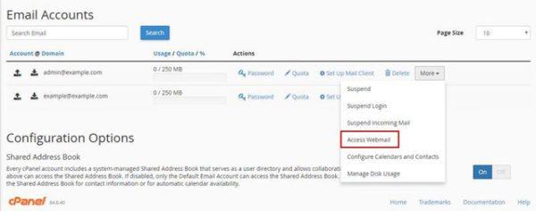 Truy cập vào địa chỉ email mới