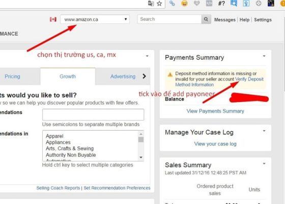 Hướng dẫn kinh doanh kiếm tiền với Amazon.com