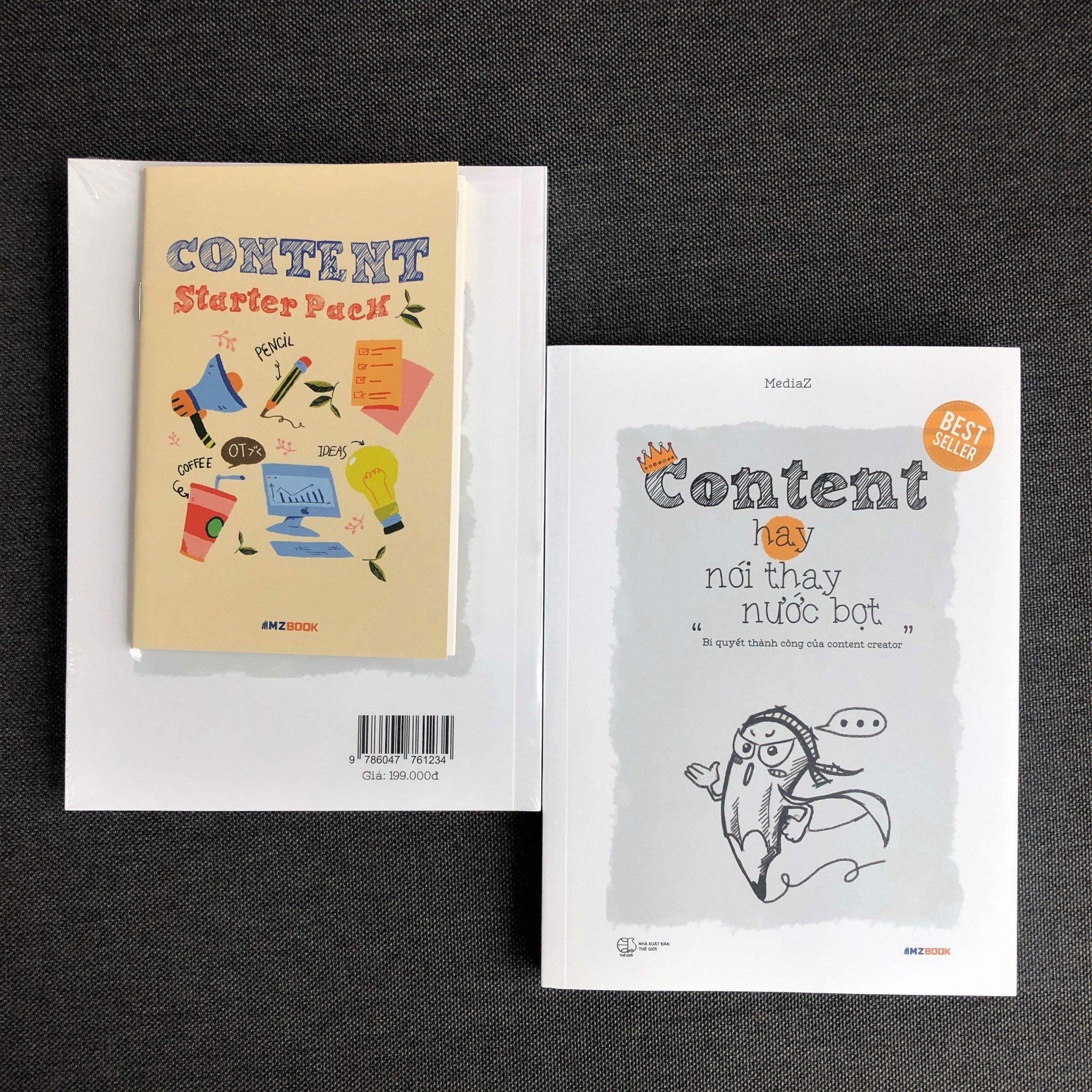 Combo sách CONTENT IS KING – Sunbook