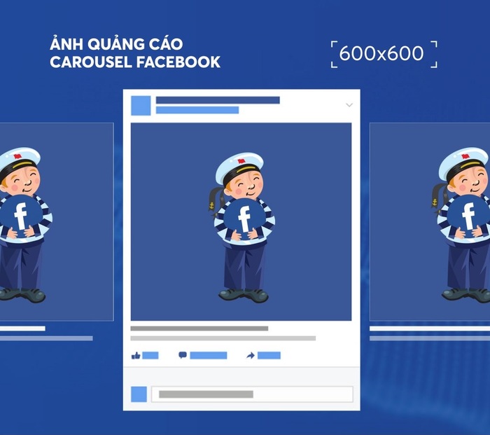 Kích thước ảnh quảng cáo Facebook định dạng Carousel