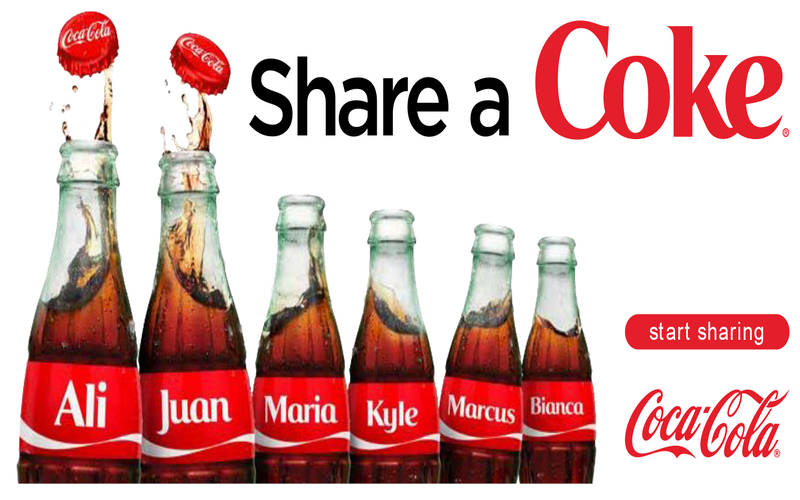 Ví dụ Case Study Marketing chiến dịch Share a Coke